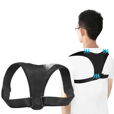 Brace Support Belt Adjustable Back Posture Corrector Clavicle Spine Back Shoulder Lumbar Posture Correction for Adult Children-Great Rehab Medical