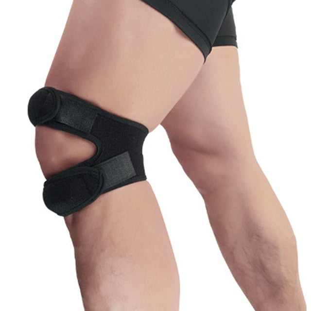 Adjustable Knee Pad Knee Pain Relief Patella Stabilizer Brace Support for Hiking Soccer Basketball Running Tennis Sport Outdoor-Great Rehab Medical