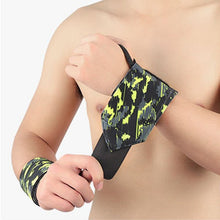 Load image into Gallery viewer, 1Pcs Camouflage Sports Wrist Weightlifting Wrist Wrapping Support Fitness Sport Wristbands Anti-Sprain Power Bandage-Great Rehab Medical
