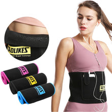 Load image into Gallery viewer, Waist Trimmer Belt for Women Men Slimming Body Shaper Belt Lower Back Brace Posture Support Weight Loss Fat Belt-Great Rehab Medical
