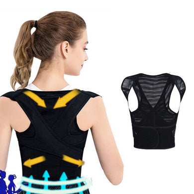 Adjustable Posture Correction Back Support Belt Corset For Men / Women Clavicle Spine Back Shoulder Lumbar Posture Corrector-Great Rehab Medical