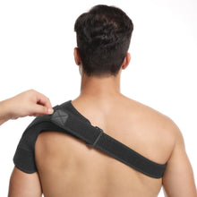 Load image into Gallery viewer, Breathable Adjustable Left/Right Shoulder Support Bandage Protector Gym Sports Single Shoulder Support Brace Guard Strap-Great Rehab Medical
