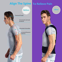 Load image into Gallery viewer, Adjustable Posture Corrector Back Posture Brace Clavicle Support Stop Slouching and Hunching Back Trainer for Men and Women-Great Rehab Medical
