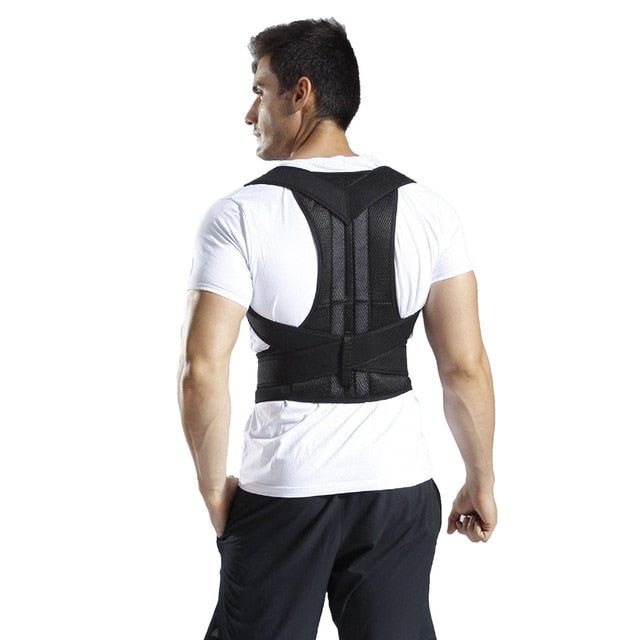 Adjustable Posture Corrector Back Posture Brace Clavicle Support Stop Slouching and Hunching Back Trainer for Men and Women-Great Rehab Medical