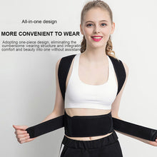 Load image into Gallery viewer, Posture Corrector Back Posture Brace Clavicle Support Stop Slouching and Hunching Adjustable Back Trainer Unisex-Great Rehab Medical
