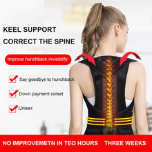 Load image into Gallery viewer, Posture Corrector Back Posture Brace Clavicle Support Stop Slouching and Hunching Adjustable Back Trainer Unisex-Great Rehab Medical
