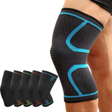 Load image into Gallery viewer, 1 Pair Elastic Knee Pads Nylon Sports Fitness Kneepad Protective Gear Patella Brace Support Running Basketball Volleyball-Great Rehab Medical
