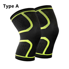 Load image into Gallery viewer, 1 Pair Elastic Knee Pads Nylon Sports Fitness Kneepad Protective Gear Patella Brace Support Running Basketball Volleyball-Great Rehab Medical
