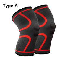 Load image into Gallery viewer, 1 Pair Elastic Knee Pads Nylon Sports Fitness Kneepad Protective Gear Patella Brace Support Running Basketball Volleyball-Great Rehab Medical
