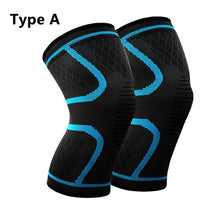 Load image into Gallery viewer, 1 Pair Elastic Knee Pads Nylon Sports Fitness Kneepad Protective Gear Patella Brace Support Running Basketball Volleyball-Great Rehab Medical
