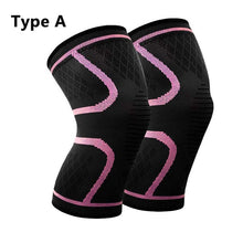 Load image into Gallery viewer, 1 Pair Elastic Knee Pads Nylon Sports Fitness Kneepad Protective Gear Patella Brace Support Running Basketball Volleyball-Great Rehab Medical
