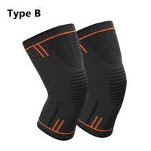 Load image into Gallery viewer, 1 Pair Elastic Knee Pads Nylon Sports Fitness Kneepad Protective Gear Patella Brace Support Running Basketball Volleyball-Great Rehab Medical
