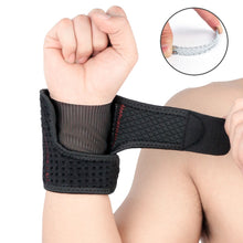 Load image into Gallery viewer, Tennis Neoprene Wrist Support Weight Lifting Pressurized Wristband Spring Brace Volleyball Golf Wrist Protection-Great Rehab Medical
