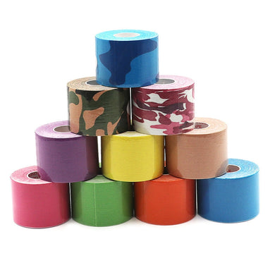 Medical Bandage Muscle Sports Tape Sports Elastic Roll Adhesive Muscle Pain Relief Knee Pads Support for Gym Fitness Bandage-Great Rehab Medical