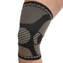 Load image into Gallery viewer, 1PCS Copper Nylon Protective Knee Brace Support Sport Fitness Kneepad Brace Fitness Running Basketball Volleyball Support-Great Rehab Medical
