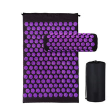 Load image into Gallery viewer, Lotus Spike Acupressure Mat Massage Yoga mat Relieve Stress Pain Mat Relief Stress Body Massage Mat Massage Pillow-Great Rehab Medical
