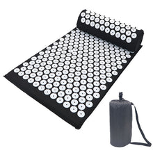 Load image into Gallery viewer, Massage Cushion Yoga Acupressure Mat Acupressure Relieve Stress Back Neck Body Pain Acupuncture Mat Massage Mat with Pillow-Great Rehab Medical
