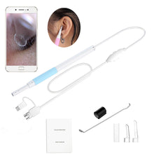 Load image into Gallery viewer, Ear Endoscope 3 in 1 Ear Cleaning Tool HD Visual Ear Spoon Multifunctional Earpick 5.5mm Mini Camera Android PC Ear Otoscope-Great Rehab Medical
