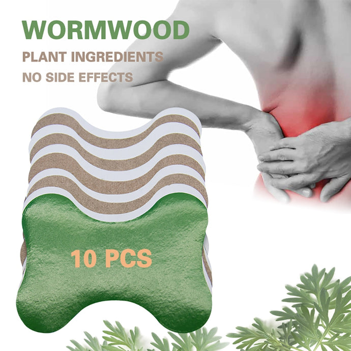 100pcs Back Plaster Herbal Medicine Wormwood Pain Relief Arthritis Moxibustion Stickers Back Pain Patch Lumbar Medical Plaster-Great Rehab Medical