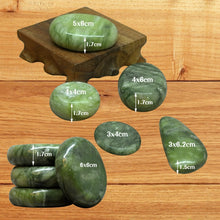 Load image into Gallery viewer, Tontin Jade glaze hot stone massage Set massager back massageador Health Care stones for massage spine basalt lava stone spa-Great Rehab Medical
