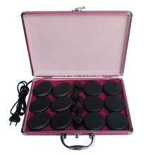 Load image into Gallery viewer, Tontin hot stone set body massager heating box with 220V heater box 20pcs/set CE and ROHS health care healthcare back masager-Great Rehab Medical
