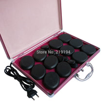 Load image into Gallery viewer, Tontin hot stone set body massager heating box with 220V heater box 20pcs/set CE and ROHS health care healthcare back masager-Great Rehab Medical
