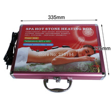 Load image into Gallery viewer, Tontin hot stone set body massager heating box with 220V heater box 20pcs/set CE and ROHS health care healthcare back masager-Great Rehab Medical
