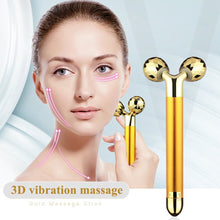 Load image into Gallery viewer, Lift tightening 24K Beauty Bar V Face Artifact Face-Lift Stick Anti Eye Wrinkle Tightening Roller Facial Body Massage Beauty Bar-Great Rehab Medical
