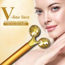 Load image into Gallery viewer, Lift tightening 24K Beauty Bar V Face Artifact Face-Lift Stick Anti Eye Wrinkle Tightening Roller Facial Body Massage Beauty Bar-Great Rehab Medical
