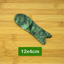 Load image into Gallery viewer, Green stone Roller Slimming Face Massager Lifting Tool Natural stoneFacial Massage Roller Stone Skin Massage Beauty Care GUASHA-Great Rehab Medical
