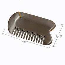 Load image into Gallery viewer, 5A grade Original Si Bin Bian stone comb massage guasha stone multifuntion beauty face comb home health care head massage-Great Rehab Medical
