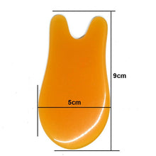 Load image into Gallery viewer, Resin Beeswax Massage Scraping Facial Back Neck Massager Massage Comb Health Relaxed Anti-cellulite-Great Rehab Medical
