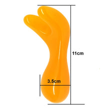 Load image into Gallery viewer, Resin Beeswax Massage Scraping Facial Back Neck Massager Massage Comb Health Relaxed Anti-cellulite-Great Rehab Medical
