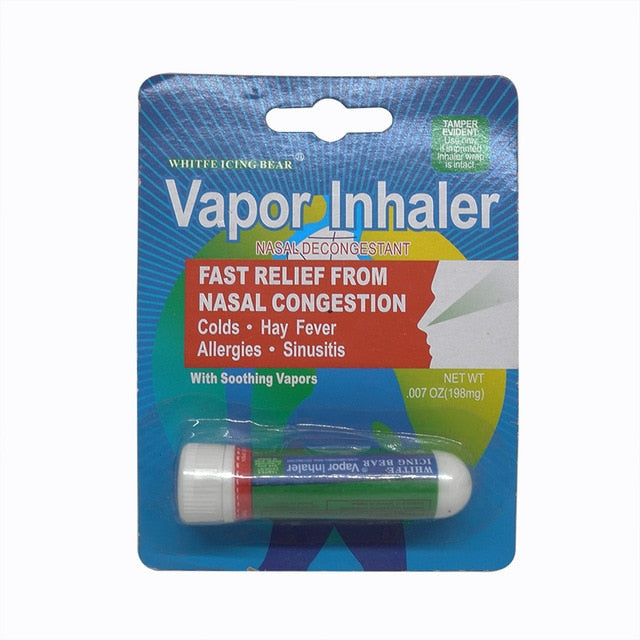 Thailand Mint Cylinder Nasal Inhaler Refresh Brain Anti Fatigue Cure Stuffy Nose Rhinitis Nasal Aspirator healthcare health-Great Rehab Medical