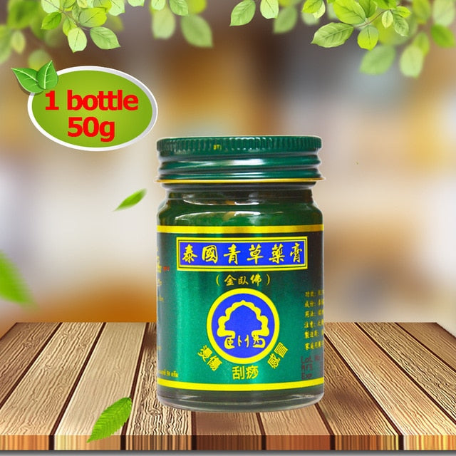 Thailand Tiger Balm Refresh Skin Care Herbal Cream Dizziness Headache Treatment Thai Pain Mosquito relieve itching 50-Great Rehab Medical