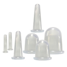 Load image into Gallery viewer, 7pcs/set Jar for Massage Body Cups Silicone Vacuum Cupping Ventosas vacuum bank Weight massage Cupping Apparatus vacuum cans-Great Rehab Medical
