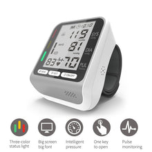 Load image into Gallery viewer, Wrist Sphygmomanometer Blood Presure Meter Monitor Heart Rate Pulse Portable Tonometer BP Pulse Meter BP Monitor Portable-Great Rehab Medical
