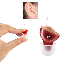 Load image into Gallery viewer, Portable Wireless Hearing Aids Mini Invisible Heaing Aid Pocket Ear Sound Amplifier Adjustable Ear Hearing for Deafness/Elderly-Great Rehab Medical
