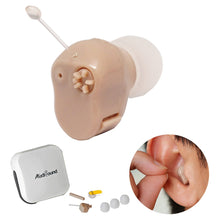 Load image into Gallery viewer, Super Mini Ear Hearing Aids Invisible Hearing Device for The Elderly Ear Sound Amplifier Adjustable Wireless Hearing Amplifier-Great Rehab Medical
