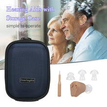 Load image into Gallery viewer, Rechargeable Hearing Aids with Storage Case &amp; Lanyard Sound Amplifier In Ear Hearing Enhancement Device for Adults &amp; Seniors-Great Rehab Medical
