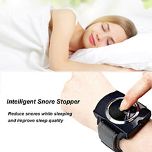 Load image into Gallery viewer, Intelligent Snore Stopper Biosensor Anti Snoring Device Infrared Ray Detects Wristband Sleeping Aid Equipment-Great Rehab Medical
