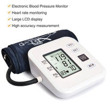 Load image into Gallery viewer, Wrist / Arm Blood Pressure Monitor LCD Digital PulseHeart Beat Rate Meter Device Equipment Tonometer BP Mini Sphygmomanometer-Great Rehab Medical
