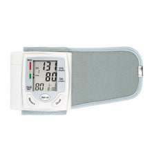 Load image into Gallery viewer, Portable Automatic Digital LCD Display Wrist Blood Pressure Monitor Device Heart Beat Rate Pulse Meter Measure Tonometer White-Great Rehab Medical
