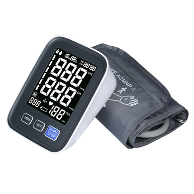 Portable Blood Pressure Monitor Household Sphygmomanometer Arm Band Type Digital Electronic Mini Blood Pressure Meter Tonometer-Great Rehab Medical