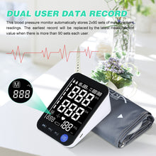 Load image into Gallery viewer, U81RH Automatic Upper-arm Blood Pressure Monitor Digital Blood Pressure Meter Irregular Heartbeat Pulse Machine BP Meter Monitor-Great Rehab Medical
